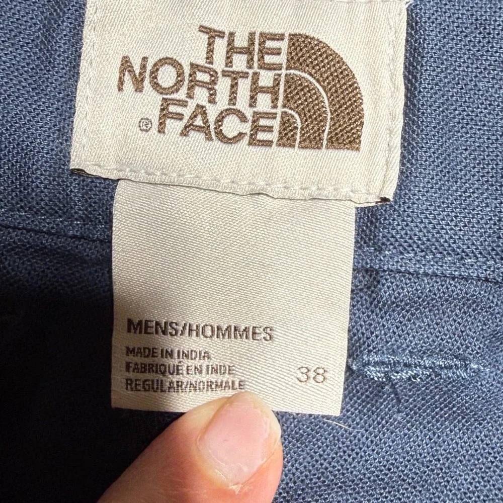 The North Face Mens Navy Blue Chino Pant Size 38 Regular Fit Casual Outdoor Work